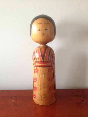 Japanse vintage kokeshi groot 3