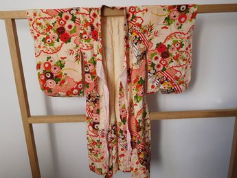 kinder meisjes kimono met bloemen