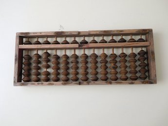 Japanse Soroban Telraam Vintage