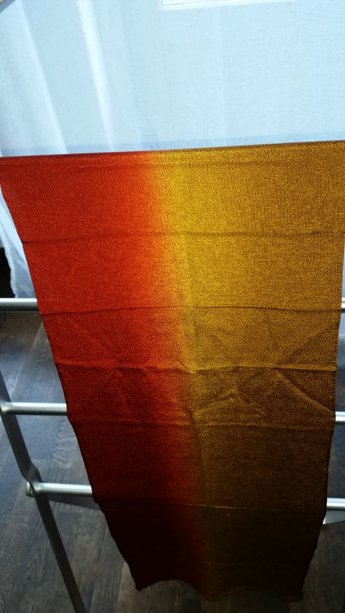 obijime (sjaal geelrood)