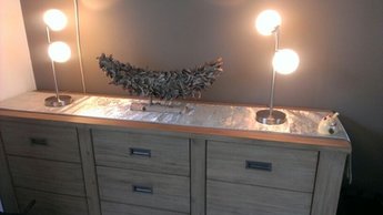 Traditionele Japanse Obi gebruikt in interieur