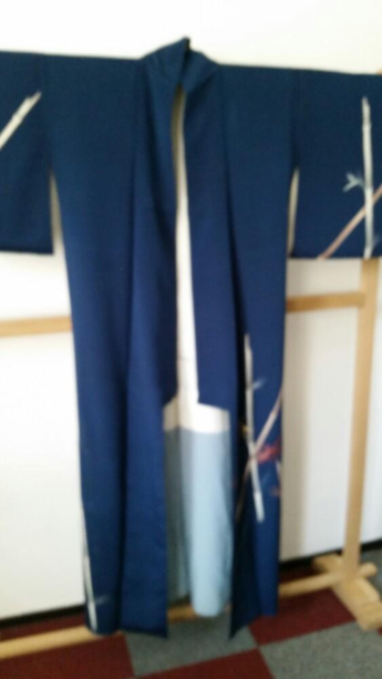 kimono blauw bamboe
