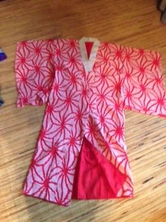 Traditionele Japanse Nagajiban Rood 