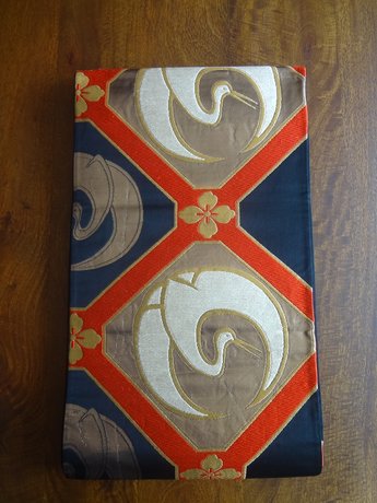 Traditionele Japanse Obi / Kimono band Fukuro Zijde