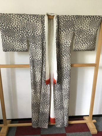 kimono blauw sakura