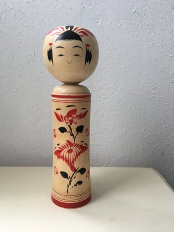 Traditionele Japanse Houten Kokeshi Pop 2