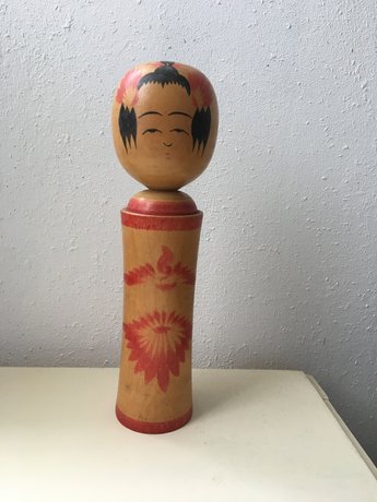 Traditionele Japanse Houten Kokeshi Pop 4