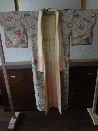 Traditionele Vintage Japanse Zijde Kimono Japan