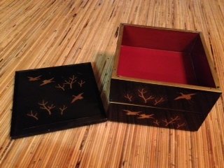 Jubako Zwart Kraanvogels