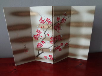 Japanse Byoubu Kamerscherm Sakura