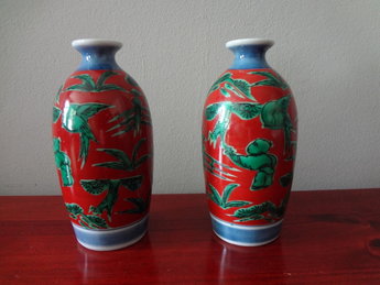 Kutani Japans porseleinen Tokkuri