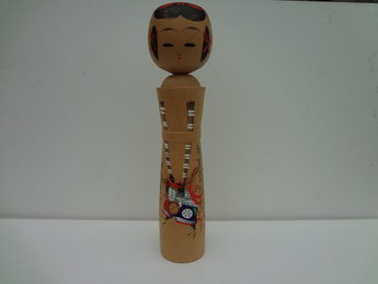 Japanse Kokeshi Pop Vintage