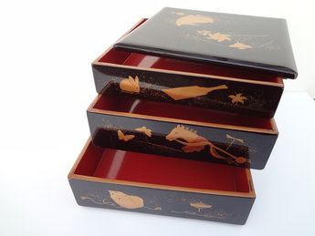 Jubako Japanse Lakdoos Japan Lakwerk Bento