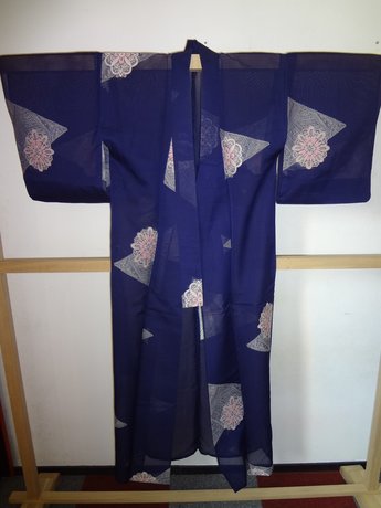 Traditionele Japanse Kimono licht hana Japans Blauw