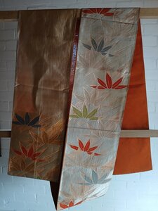 Traditionele Japanse obi riem orange rood