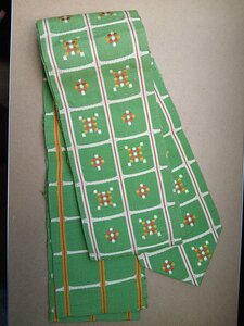 Traditionele Japanse obi hanhabaobi riem green