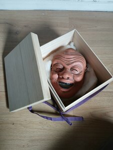 Japanse vintage / antieke omen masker