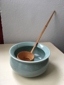 Hishaku Japanse lepel bamboeschep