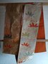Traditionele Japanse obi riem orange rood