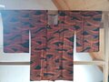 Traditionele Japanse Kimono haori jasje orange black