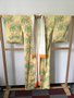 Traditionele-Japanse-kimono-Geel-groen