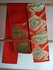Traditionele Japanse obi riem orange rood_