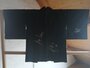 Traditionele Japanse Kimono haori jasje black cloud gold_